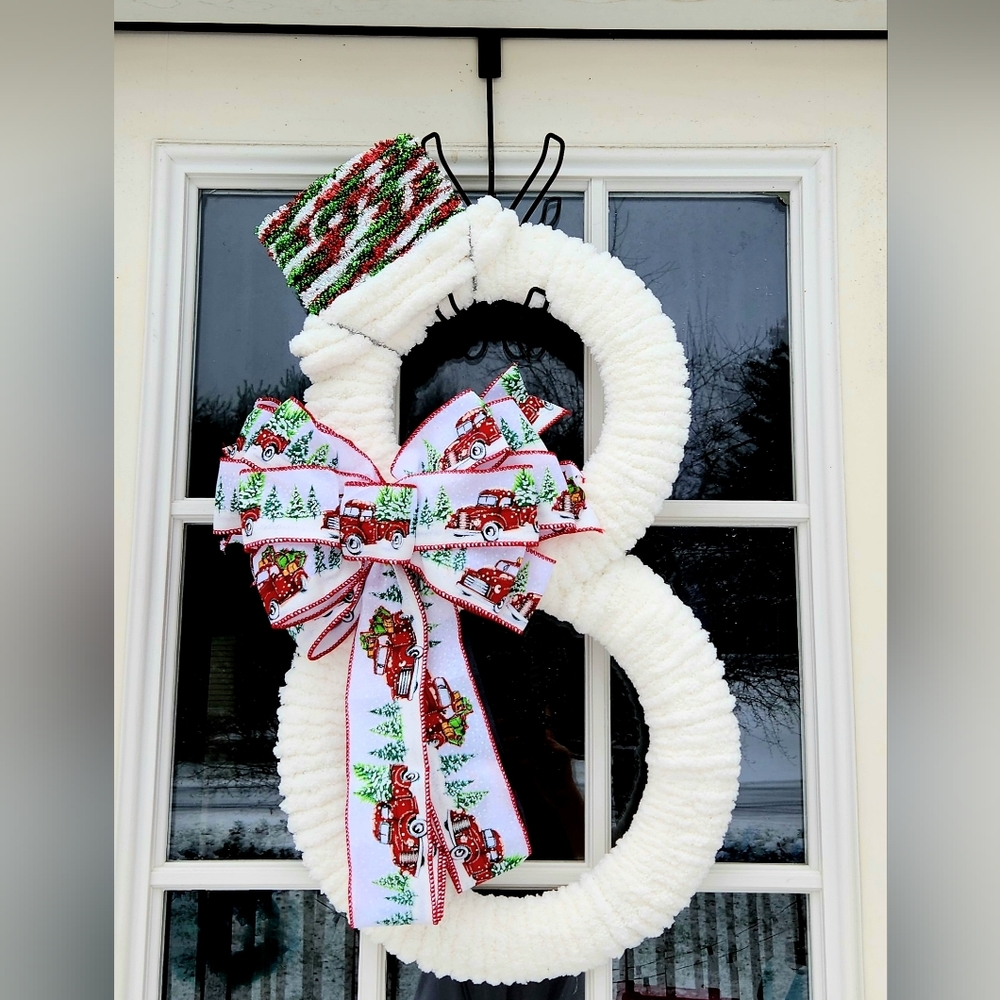 Homemade Snowman